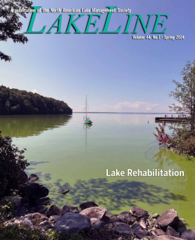 Cover of the Spring 2024 issue of LakeLine magazine