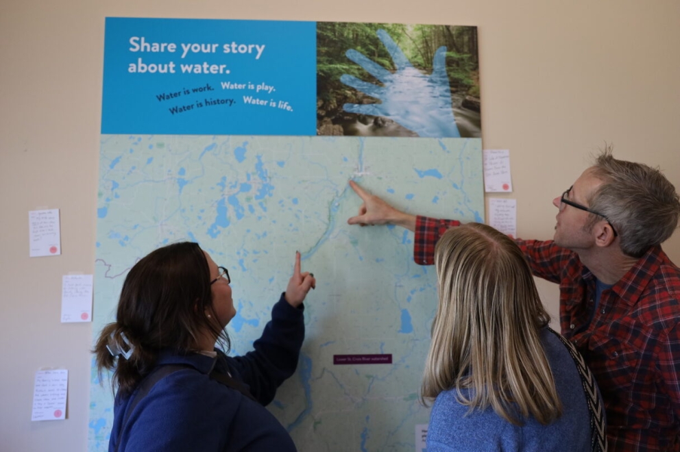 story map for We Are Water MN