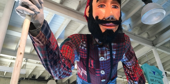 Paul Bunyan at Eco Experience