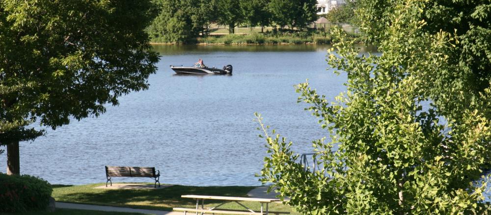 Fishing on Fountain Lake (July 2020)