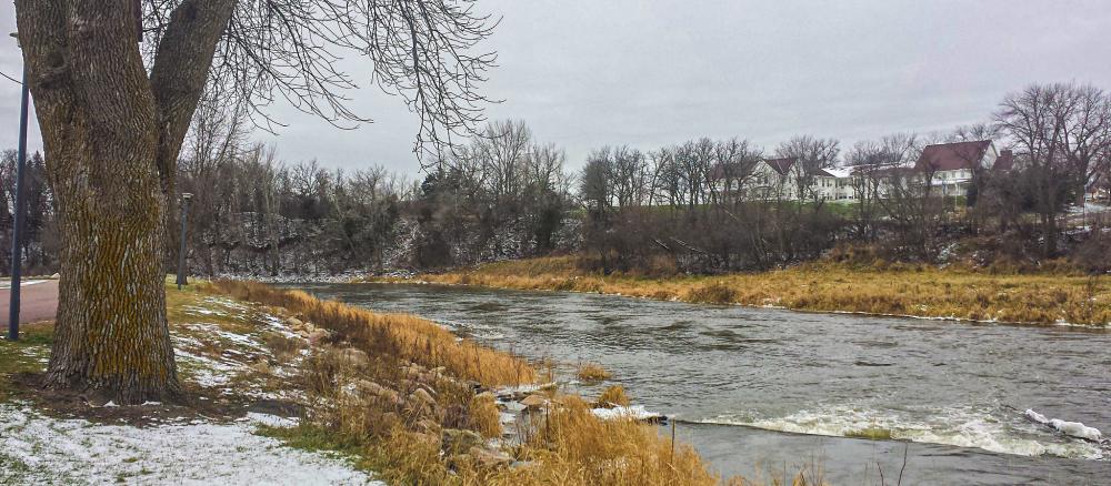 Des Moines River at Windom, Minn.