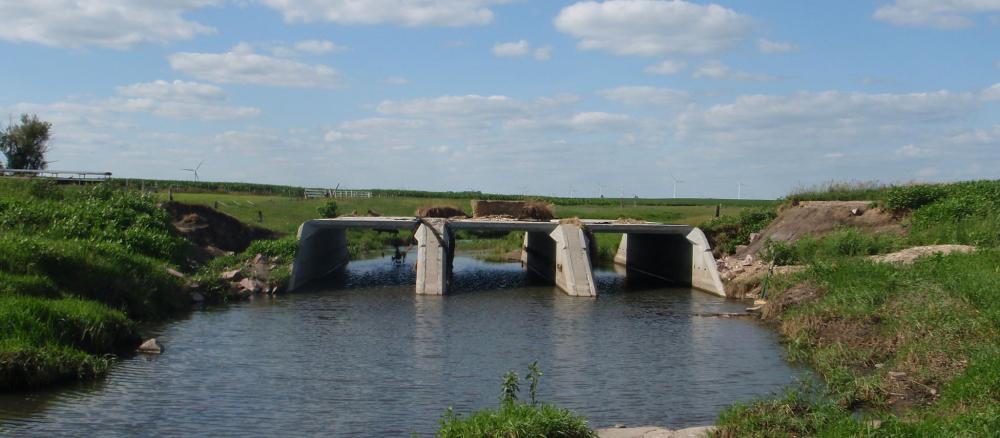 Beaver Creek tributary, Lower Big Sioux Watershed