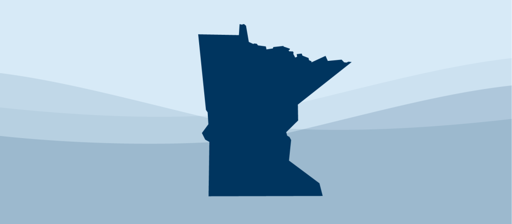 Minnesota shaped icon