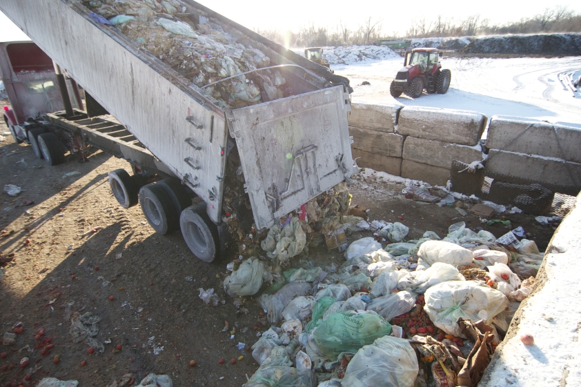 organic recycling hauler