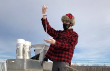 Anthony Mazzini during his GreenCorps term