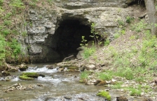 Stagecoach Spring by Watson Creek in Fillmore County