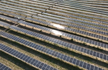 Solar farm next to the Anoka-Ramsey closed landfill