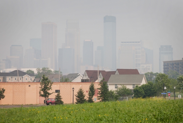 bad air day in Minneapolis
