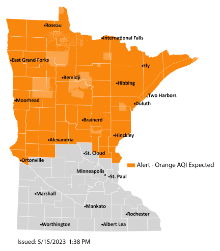 Map of North St.Paul, MN, Minnesota